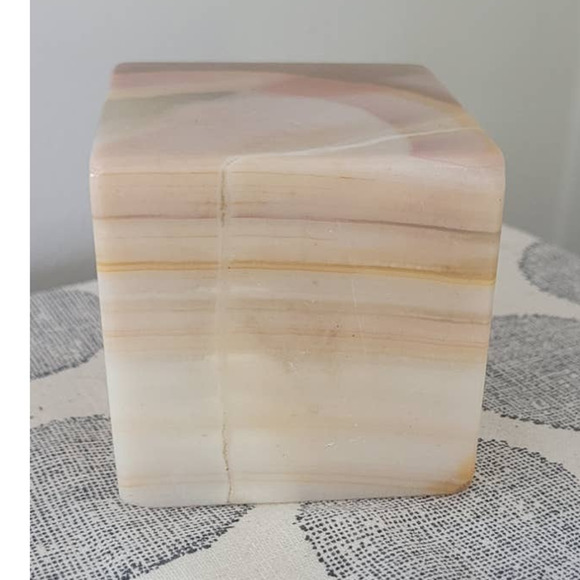 Marble Pen and Business Card Holder Desk Accessory - Picture 4 of 4